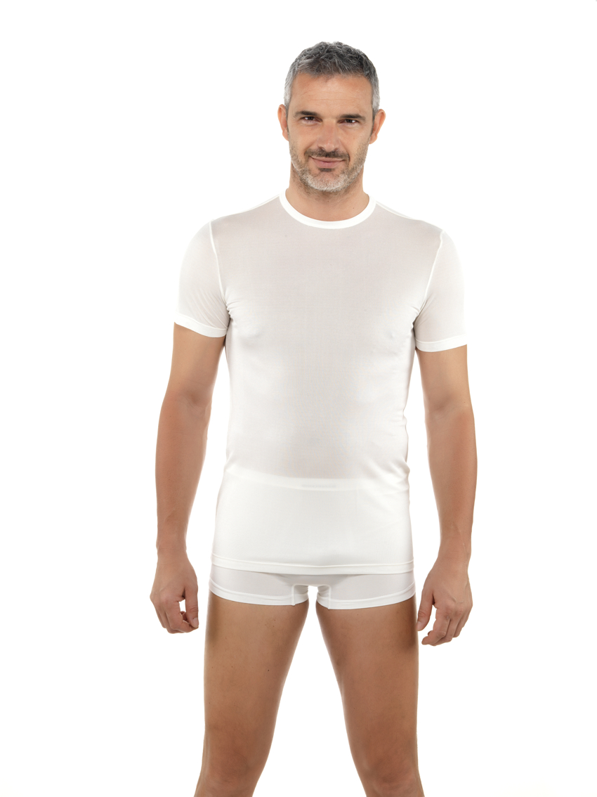 DermaSilk Herren Kurzarmshirt