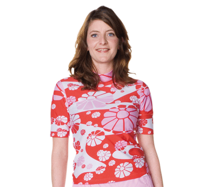 Hyphen Teenz Kurzarmshirt 'flowerpower'