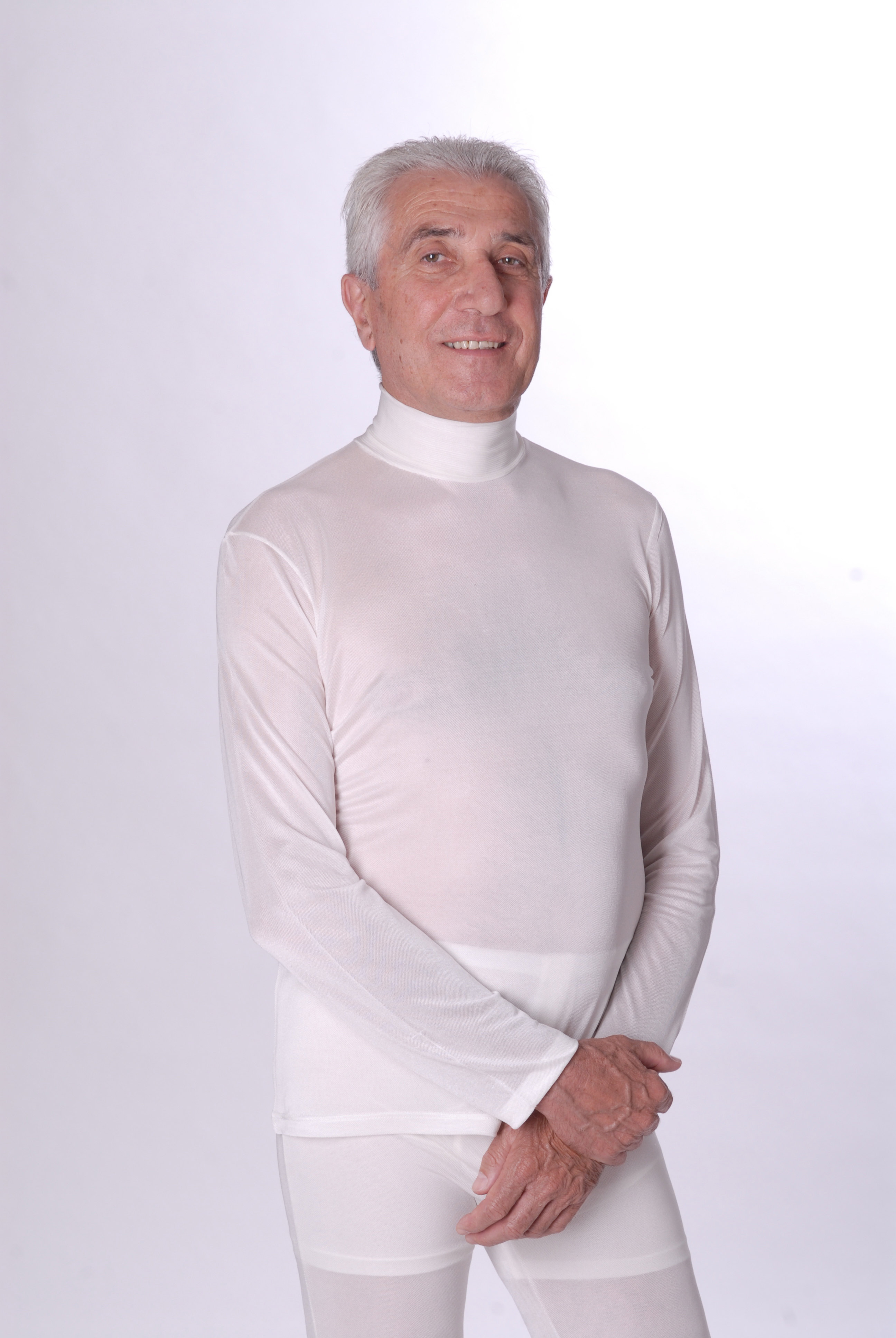 DermaSilk Unisex Rollkragen-Langarmshirt