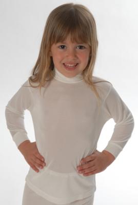 DermaSilk Kinder Rollkragen-Shirt