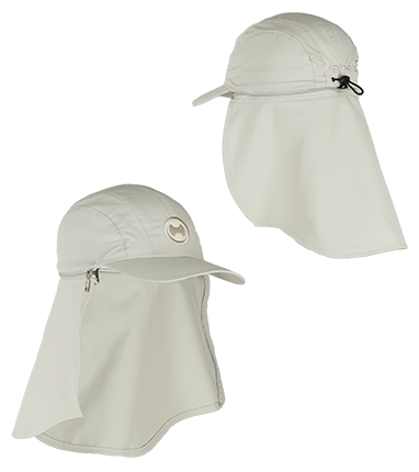 TOOLZ SunProtec Cap 'moonbeam' detachable
