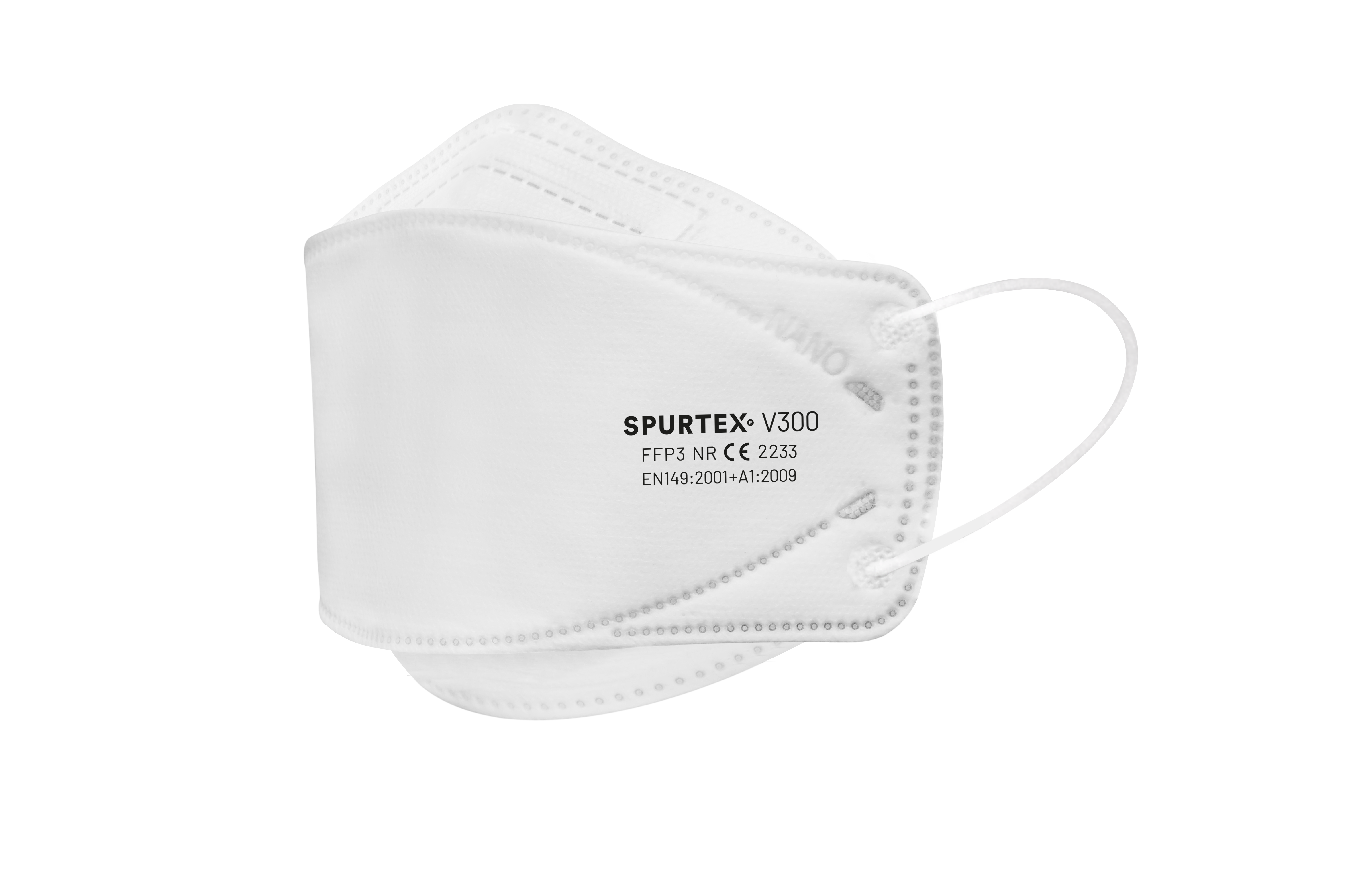 SPURTEX® FFP3 Maske weiß (einzeln)