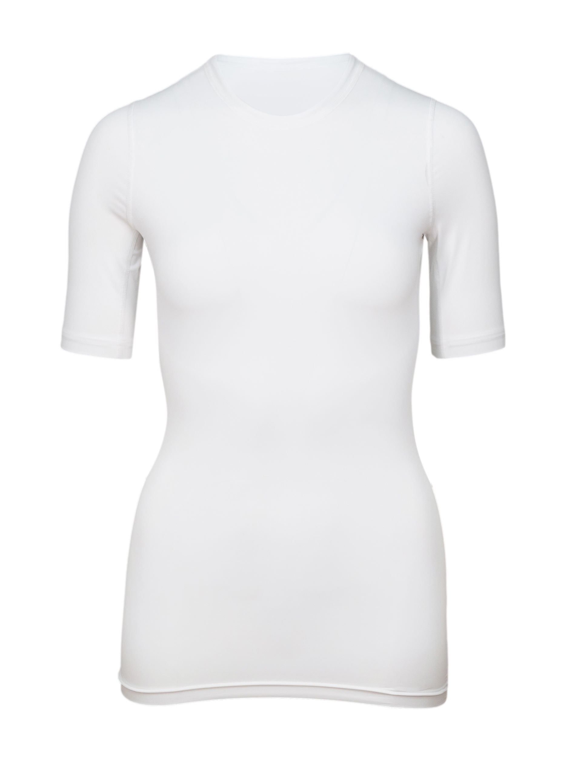 WOMEN Kurzarmshirt 'avaro white'